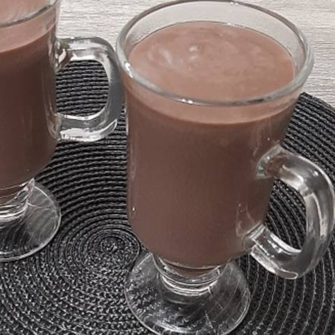 chocolate quente quadrado